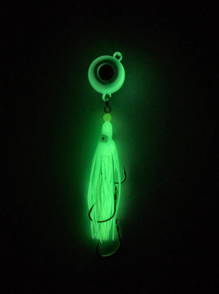 Berserker Meathead Hybrid Jig Gen 3 - Coral Trout Glow