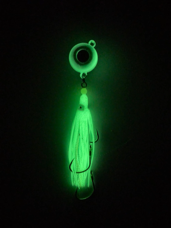 Berserker Meathead Hybrid Jig Gen 3 - Hot Pink Chartreuse UV