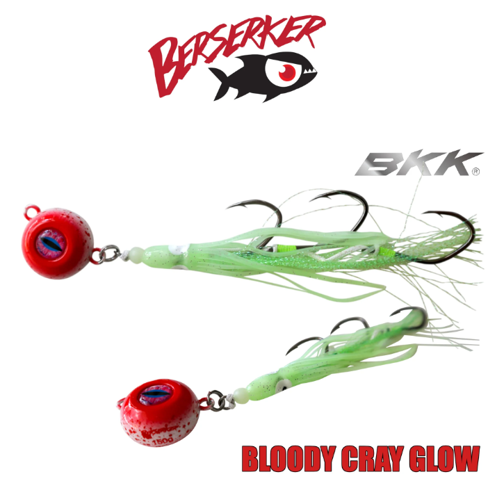 Berserker Meathead Hybrid Jig Gen 3 - Bloody Cray Glow