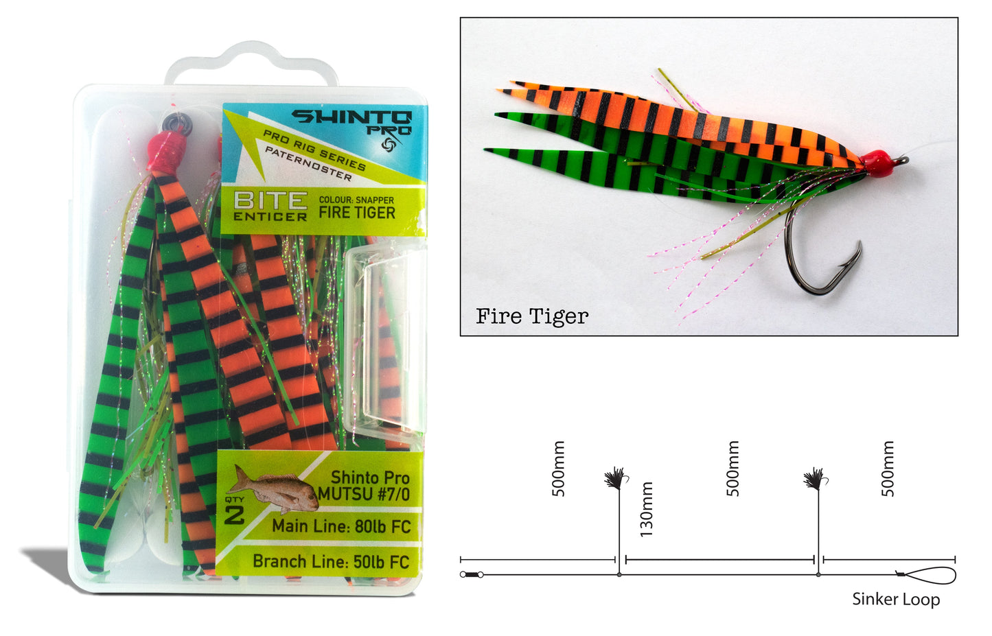 Shinto Pro Bite Enticer Paternoster Mutsu Circle Rig