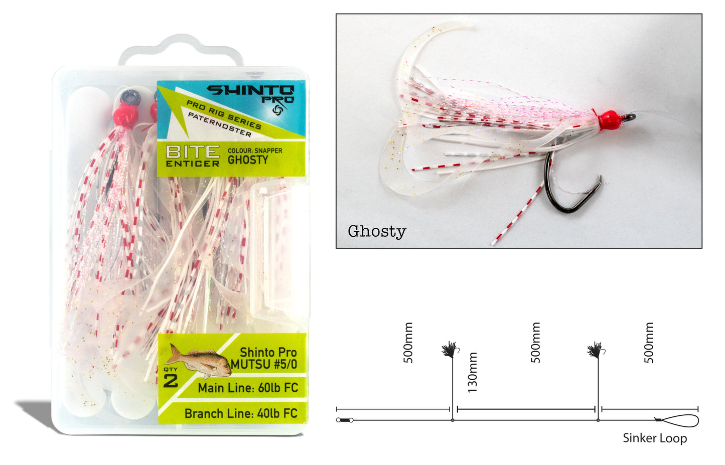 Shinto Pro Bite Enticer Paternoster Mutsu Circle Rig