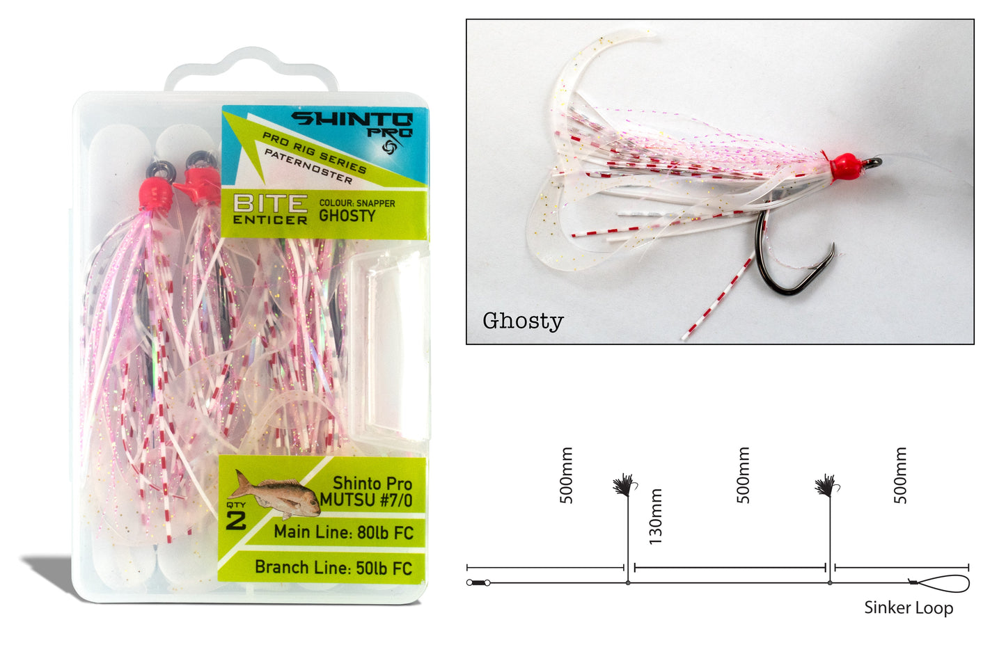 Shinto Pro Bite Enticer Paternoster Mutsu Circle Rig