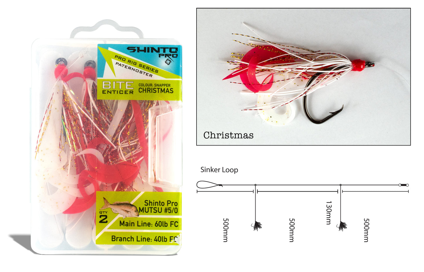 Shinto Pro Bite Enticer Paternoster Mutsu Circle Rig