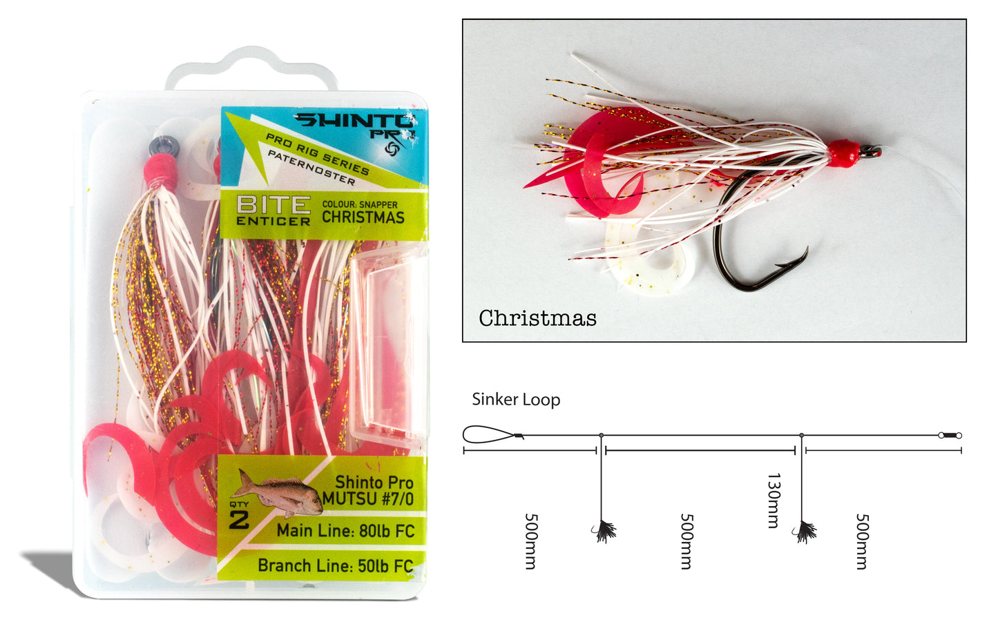 Shinto Pro Bite Enticer Paternoster Mutsu Circle Rig