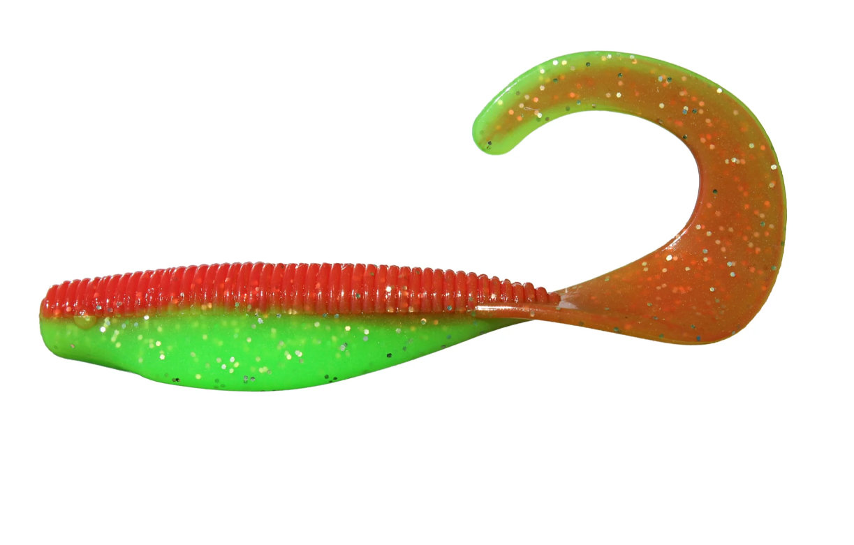 Z-Man Streakz Curly Tailz 4" - 5 pack