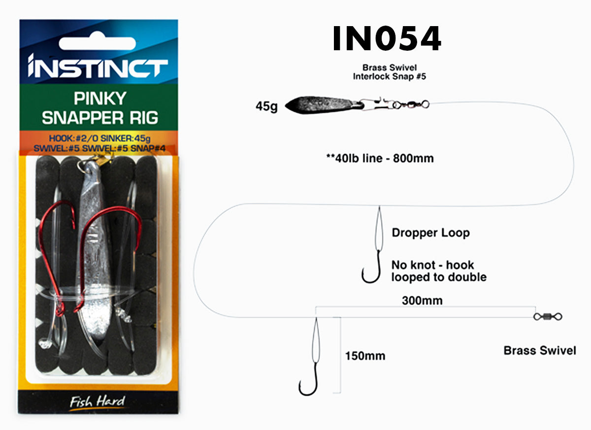 Instinct Pinky Snapper Rig