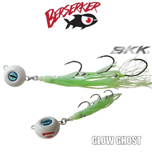 Berserker Meathead Hybrid Jig Gen 3 - Glow Ghost