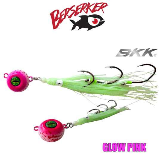 Berserker Meathead Hybrid Jig Gen 3 - Glow Pink