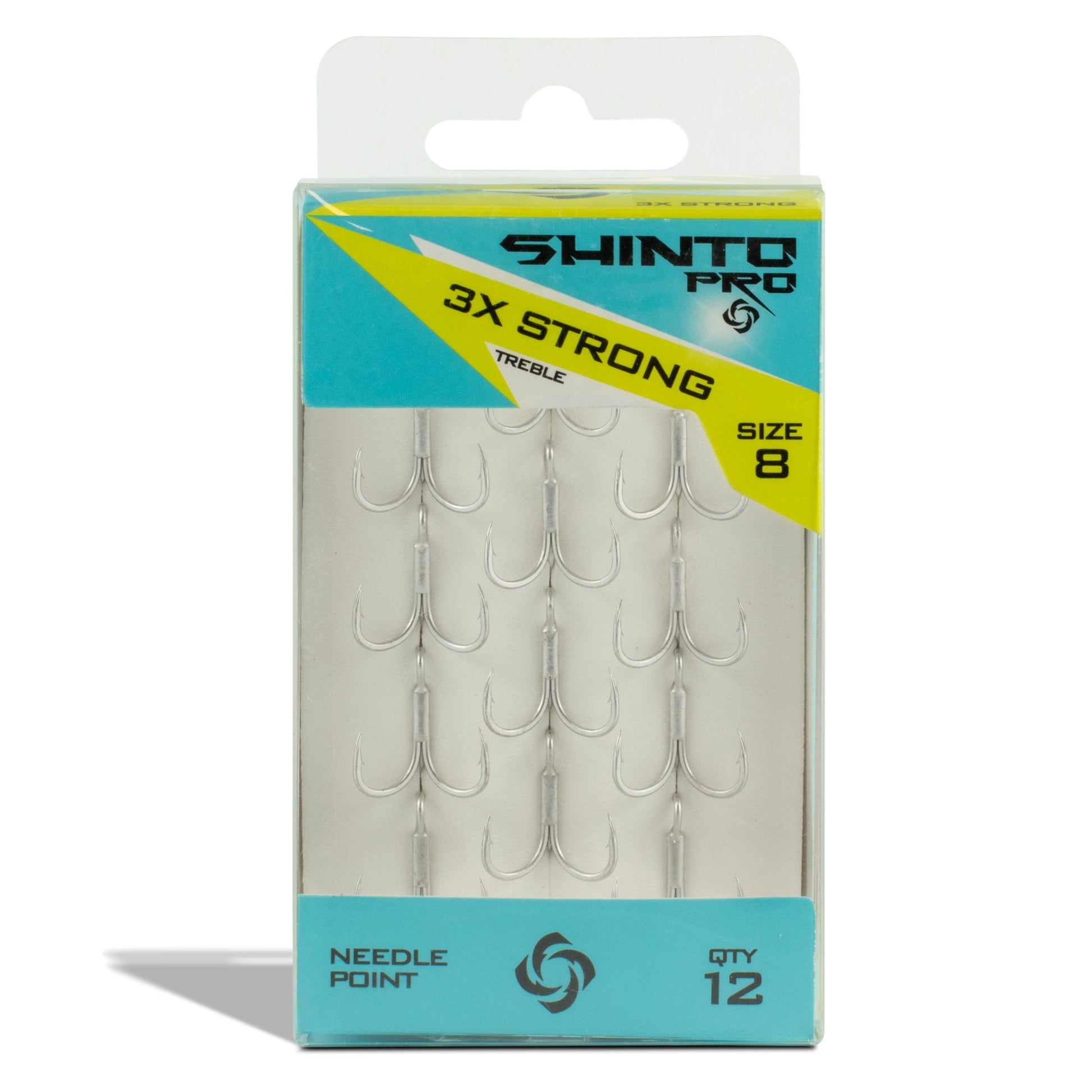 Shinto Pro Treble Hooks - Matte Tin