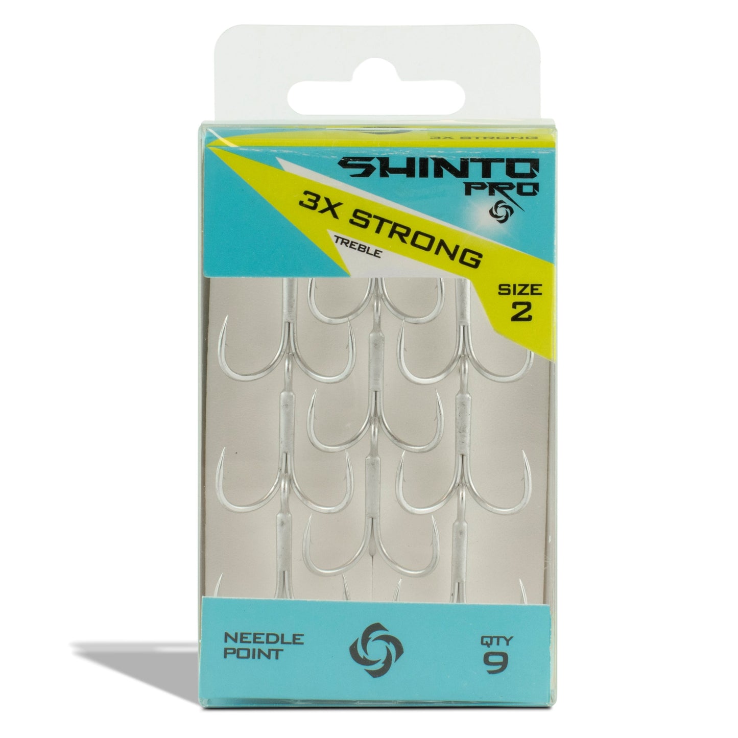 Shinto Pro Treble Hooks - Matte Tin