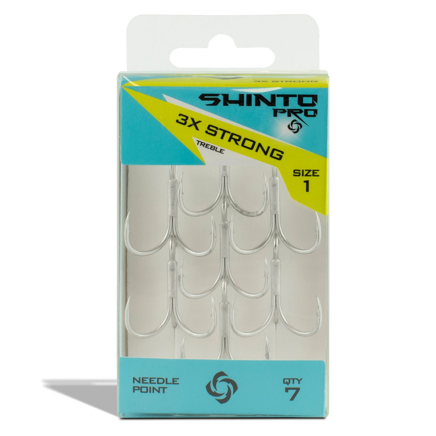 Shinto Pro Treble Hooks - Matte Tin